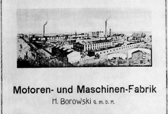 Fabryka Hermana Borowskiego w Kołobrzegu była jednym z najprężniej działających zakładów produkcyjnych na Pomorzu Środkowym w latach trzydziestych ubiegłego stulecia. Foldery reklamowe spółki znaleźć można było w wielu miastach Niemiec