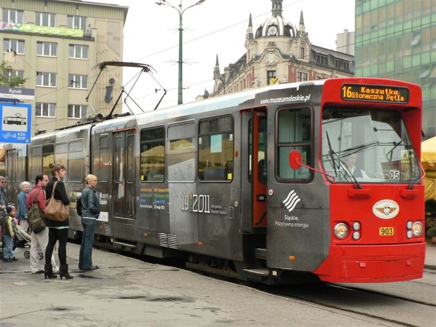 Tak wyglądał powstańczy tramwaj w 90 rocznicę III powstania...