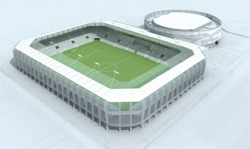 Rozstrzygnięto przetarg na dokończenie budowy stadionu Radomskiego Centrum Sportu. Umowa w ciągu dwóch tygodni. Zobacz wideo.