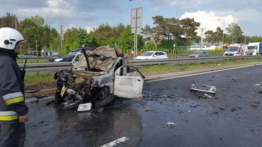 Do dużego karambolu doszło w czwartek popołudniu. na drodze...