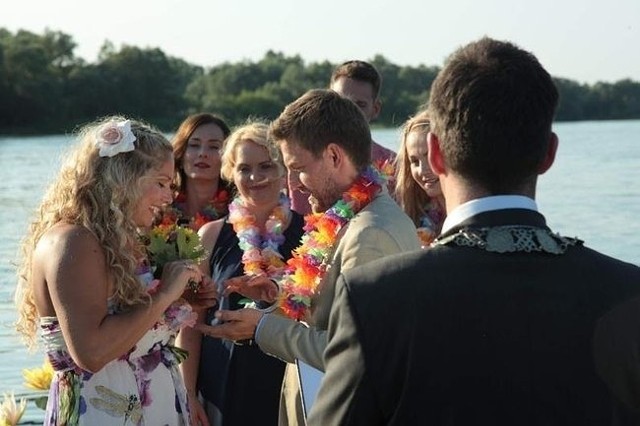 Ślub Patrycji i Michała w "Przyjaciółkach" (fot. Polsat)