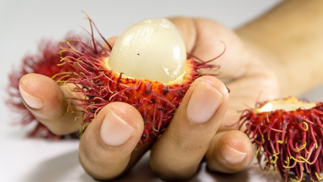 Rambutan – owocRambutan (jagodzian rambutan) – co to za owoc? Smak, właściwości i cena rambutanu