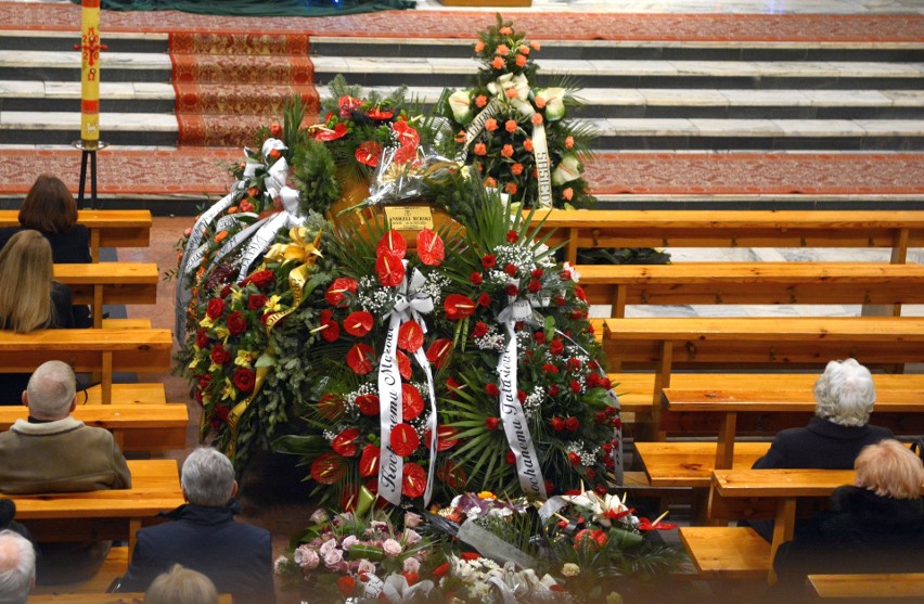 Msza święta żałobna za duszę Andrzeja Burskiego odbyła się...