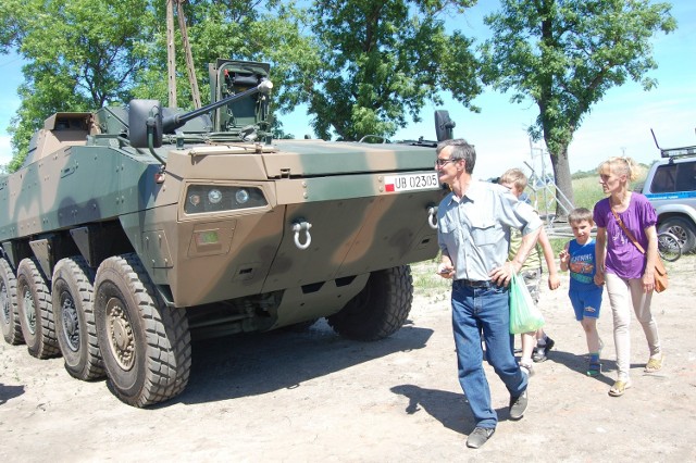 Zaproszenie wojska przyjęły całe rodziny