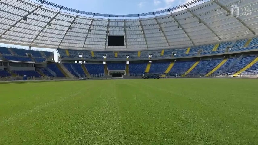 Nowa murawa na Stadionie Śląskim