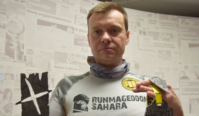 Wojciech Górecki pobiegnie przez Saharę.