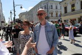 Reżyser Tomasz Bagiński odsłonił swoją gwiazdę w łódzkiej Alei Gwiazd