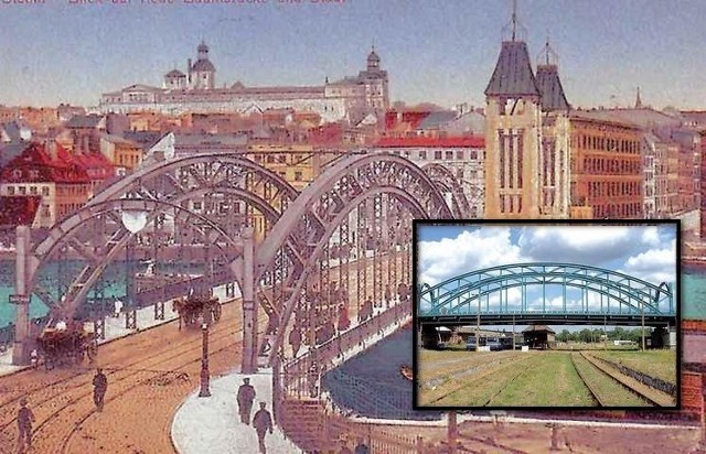 (Neue Baumbrücke) w stalowej konstrukcji, którego budowa trwała w latach 1907-1909. Nakład kosztów wyniósł około 1 800 000 marek. W wiadukt w Bytowie.
