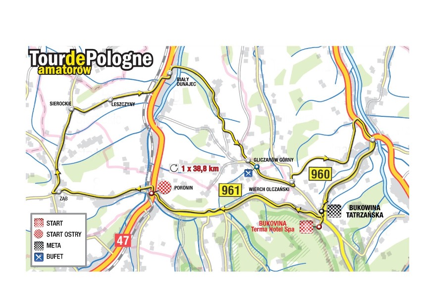 Tour de Pologne Amatorów 2015 TRASA + PROGRAM: W piątek...