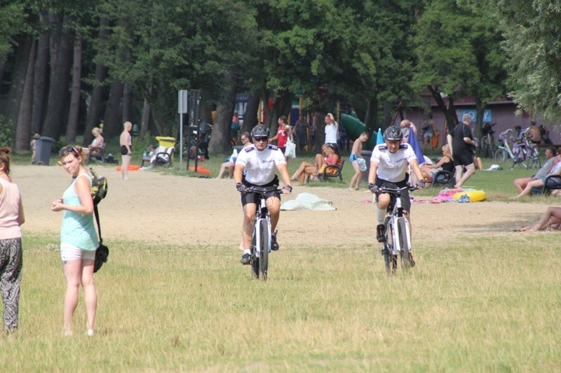 Policjanci na rowerach mogą dotrzeć nawet w trudno