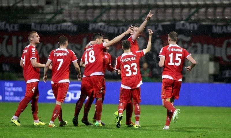 Widzew - Piast. Piękne bramki na otarcie łez