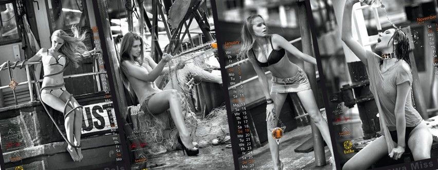 Bursztynowa Miss Polski - kalendarz 2014