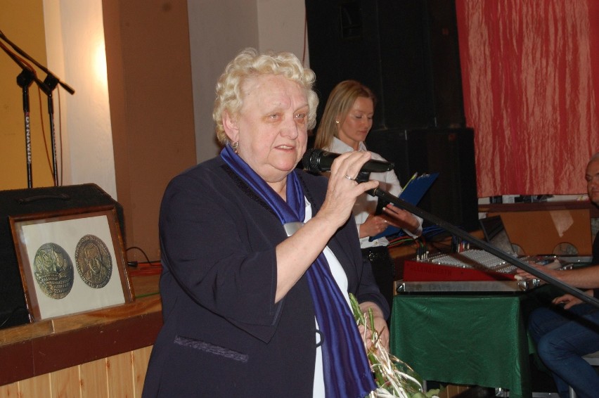 Medalistom winszowała Danuta Siewkowska