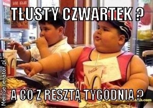 Tłusty Czwartek MEMY...