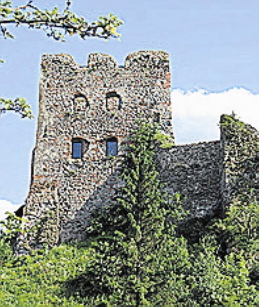 Zamek Czorsztyn - XIII- wieczna budowla obronna kontrolowała...