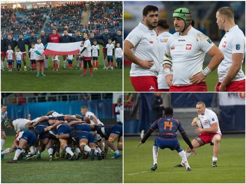 Rugby. Holendrzy nie mieli litości. Wysoka porażka Polaków na Arenie Lublin (ZDJĘCIA)