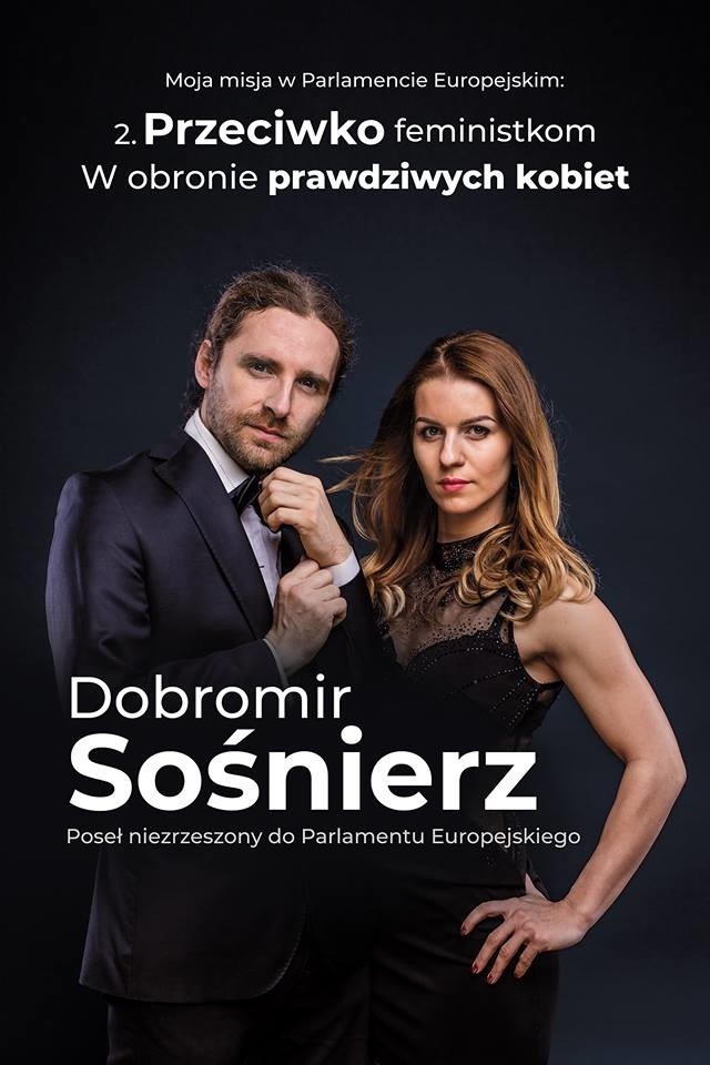 Plakat wyborczy Dobromira Sośnierza