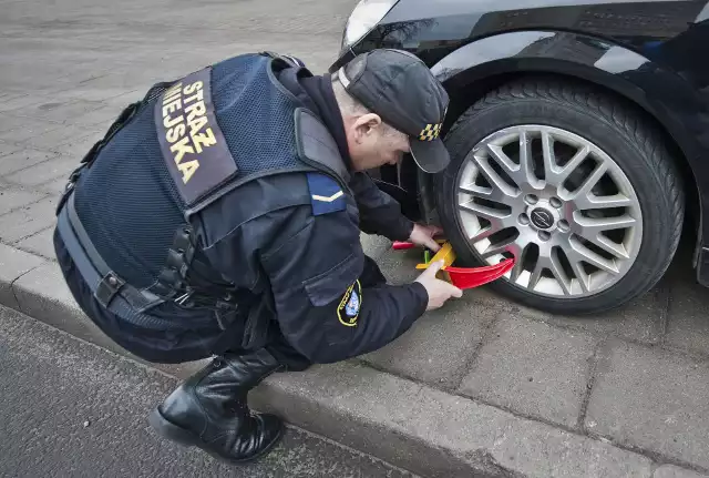 We wtorek strażnicy miejscy zablokowali koła niewłaściwie zaparkowanych pojazdów m.in. przy ul. Zwycięstwa 46 i 140, przy ul. Kościuszki i Racławickiej w Koszalinie.