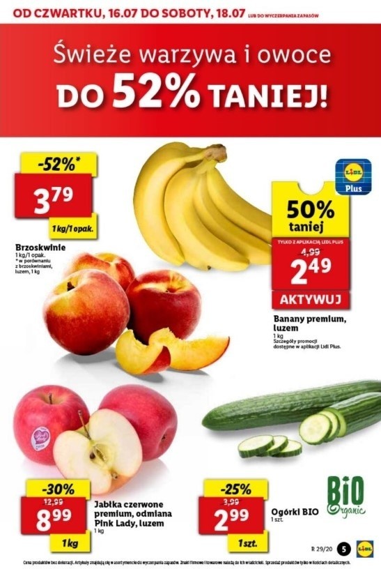 Lidl - promocje. Zobacz najnowszą gazetkę Lidla i sprawdź, co możesz kupić taniej [16.07-18.07.2020]