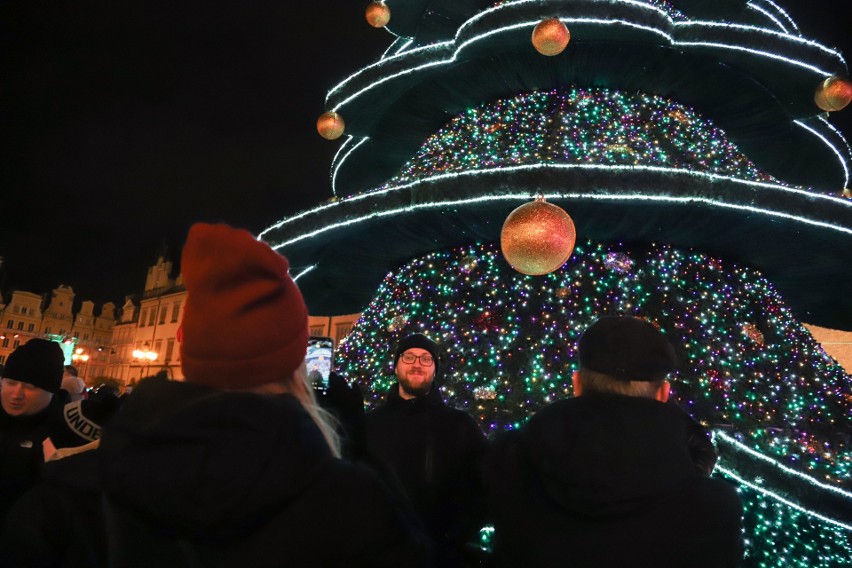 6 grudnia 2022 - rozświetlenie choinki na wrocławskim Rynku....