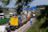Wypadek na autostradzie A4 i potężne korki pod Wrocławiem