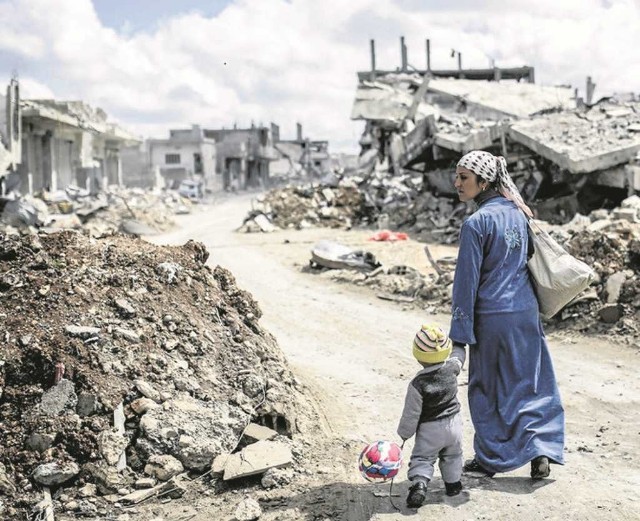 Wojna domowa od sześciu lat obraca Syrię w ruinę