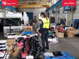 Podrabiane towary na bazarze w Słubicach. Sprzedawcy grozi surowa kara