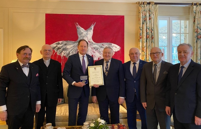 Towarzystwo Jana Karskiego nagrodziło ambasadora