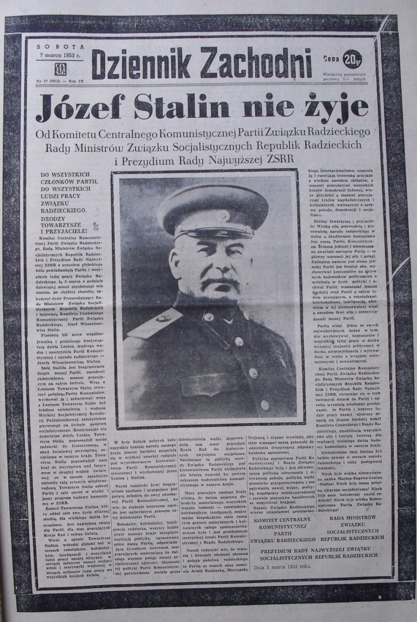 5 marca zmarł Józef Stalin. Śmierć tyrana dawała nadzieję na...