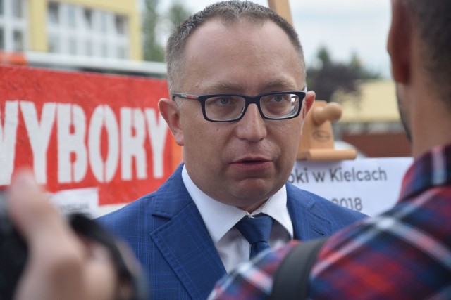 Artur Gierada,kandydat Koalicji Obywatelskiej na prezydenta Kielc.