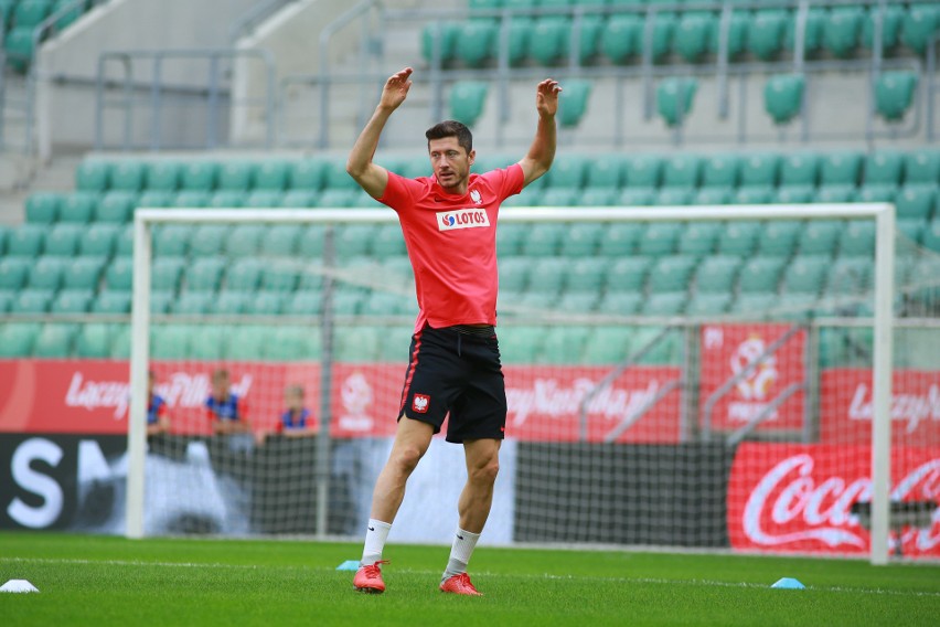 Reprezentacja Polski. Kuba w skupieniu, Lewy z uśmiechem. Trening kadry we Wrocławiu [ZDJĘCIA]