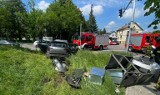 Poważny wypadek w Tarnowie. Zderzyły się dwa samochody, są ranni!