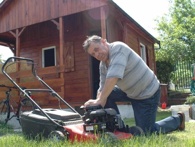 - Nie trzymam wartościowych rzeczy w altanie - mówi Adam Dajczak, działkowiec z opolskiego Zaodrza.