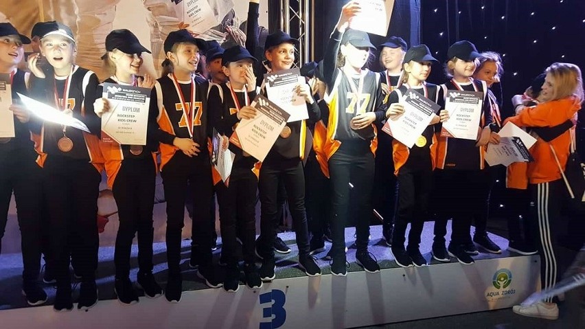 Taneczne sukcesy podopiecznych szkoły Rockstep z Radomia. Wielu zostało Mistrzami Polski