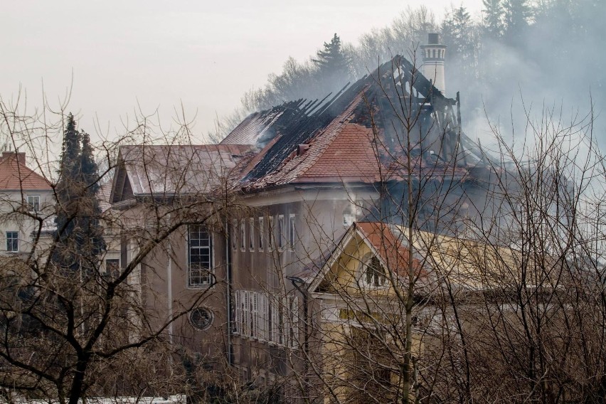 Uzdrowisko Szczawno-Zdrój po pożarze