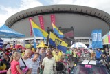 Żółto-niebieski Tour de Pologne? Śląskich flag było mało [ZDJĘCIA]