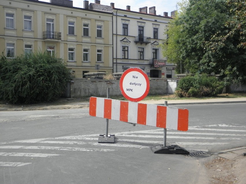 Utrudnienia ruchu w Częstochowie. Zamknięta I aleja NMP