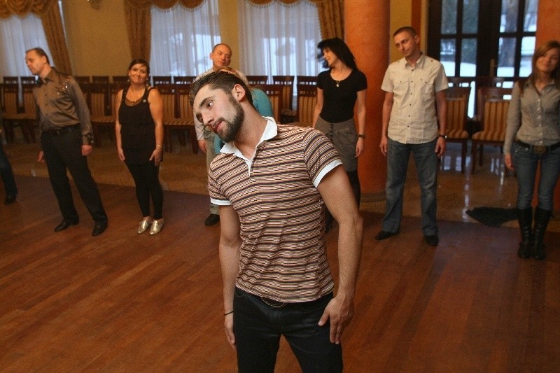 Rafal Maserak - lekcja tanca