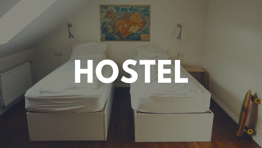 Hostel jest obiektem noclegowym niższej kategorii niż hotel...