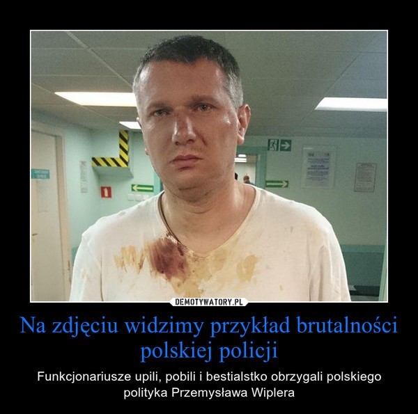 Przemysław Wipler kontra policja według internautów...