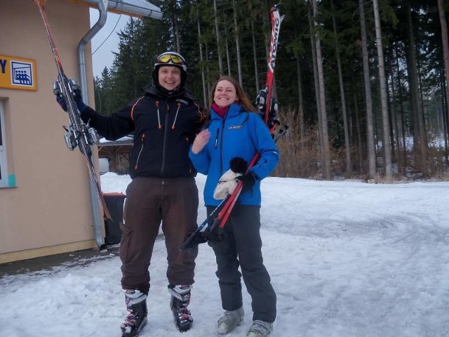 Petr Jezek i Irena Hostikova zeszli wczoraj ostatni ze stoku w Zlatych Horach. To zaledwie 80 kilometrów od Opola, niewiele ponad godzinę drogi samochodem.