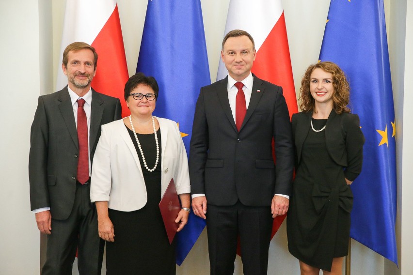 Prezydent Polski Andrzej Duda wręczył nominacje profesorskie