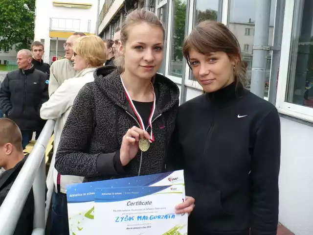 Małgorzata Zyśk (z lewej) zdobyła kolejne złoto. Ola Mazurek (z prawej) tym razem wróciła bez medalu.