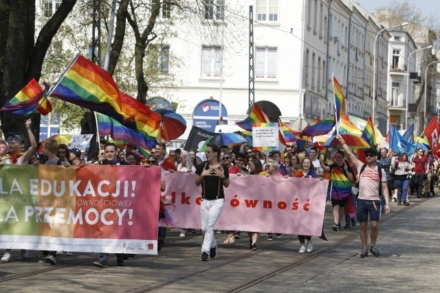 Marsz Równości w 2018 roku.