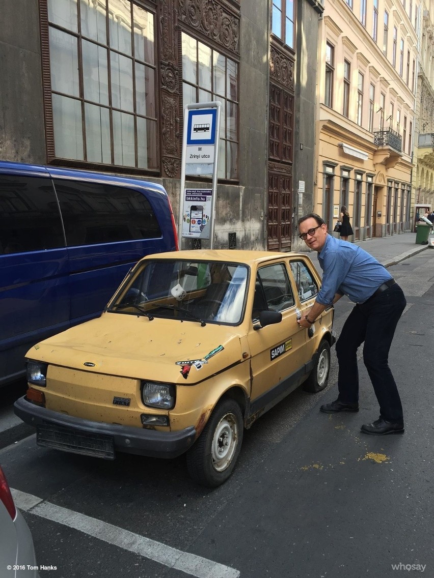 Fiat 126p dla Toma Hanksa niebawem dotrze do Bielska-Białej