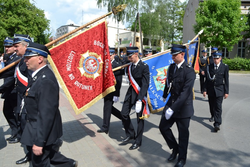 Dzień Strażaka Rypin 2018. Uroczysty przemarsz