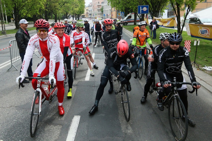 Wyścig tandemów o puchar marszałka. Kolarze rywalizowali w centrum Lublina