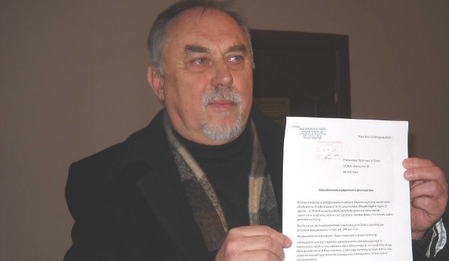 Poseł Sanocki złożył w prokuraturze zawiadomienie o podejrzeniu popełnieniu przestępstwa przez opolski oddział GDDKiA.