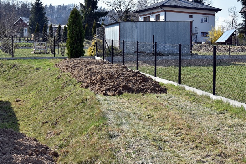 Pierwszy, konieczny etap pracy przy trawniku to przekopanie...