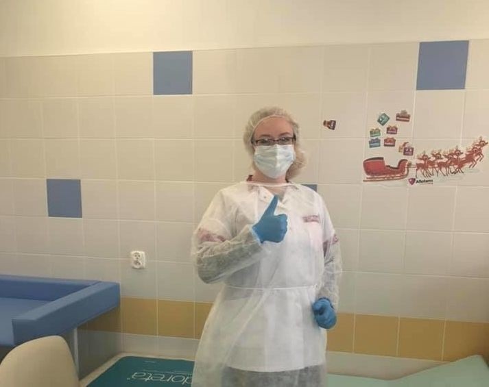 Doktor Joanna Brzezińska z Ośrodka Zdrowia w Bodzentynie bez...